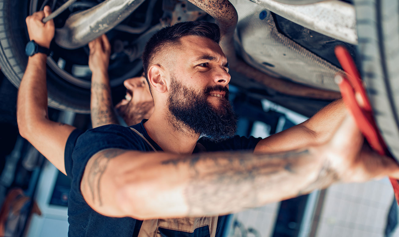 Man fixing car service-2